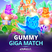 Gummy Giga Match slot game tile